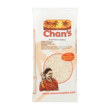 Chan's Basmatirijst 1kg