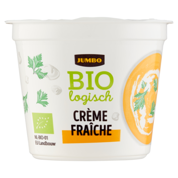 Jumbo Biologisch Crème Fraîche 125g