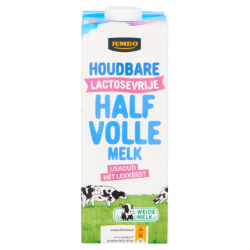 Jumbo Houdbare Lactosevrije Halfvolle Melk 1L
