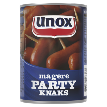 Unox Worst Knaks Party Mager 400g