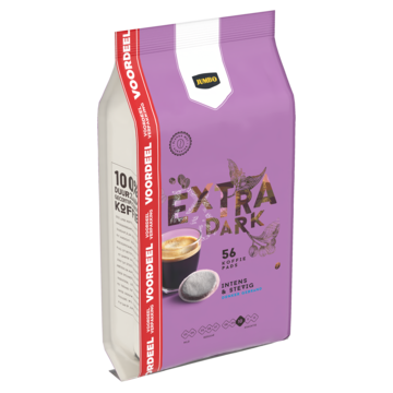 Jumbo Extra Dark Koffiepads Voordeelverpakking 56 Stuks