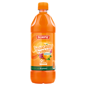 Slimpie Sinaasappel Framboos Siroop 650ml