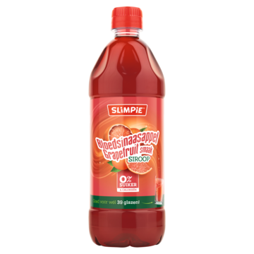 Slimpe Bloedsinaasappel Grapefruit Smaak Siroop 650ml