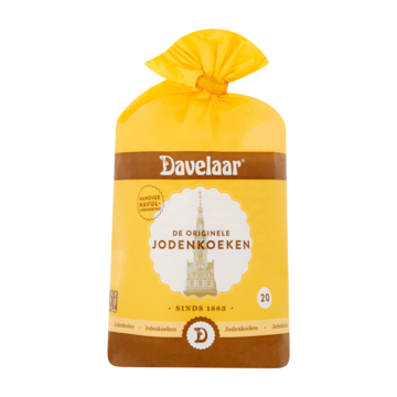 Davelaar De Originele Jodenkoeken 20 Stuks 380g