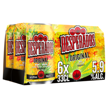 Desperados Original Bier Blik 6 x 33cl