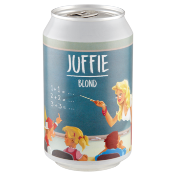Brouwerij De School - Juffie Blond - Blik 330ML