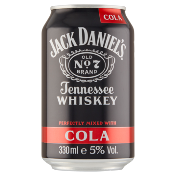 Jack Daniel's Whiskey Cola - Blik 330ML