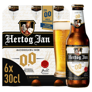 Hertog Jan -  0.0% Alcoholvrij - Fles - 6 x 300ML