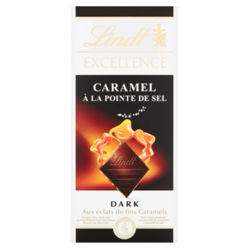 Lindt Excellence Caramel met Zeezout Puur 100g