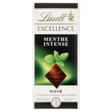Lindt Excellence Mint Intense Noir 100g