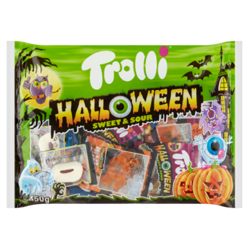 drempel Intact Geslaagd Trolli Halloween Sweet & Sour 450g bestellen? - Koek, gebak, snoep, chips —  Jumbo Supermarkten