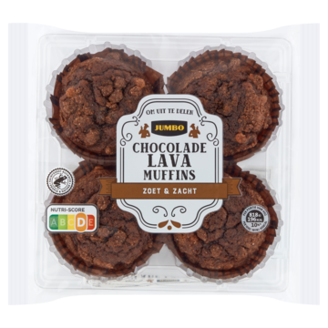 Chocolade Lava Muffins 180g