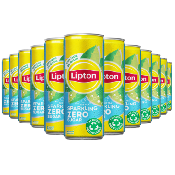 Lipton Ice Tea Sparkling Zero Sugar 12 x 250ml