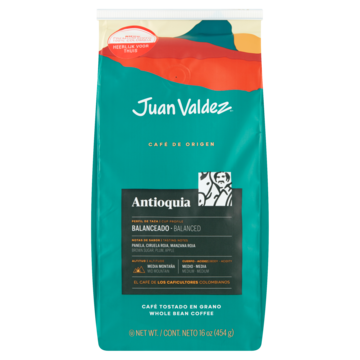 Juan Valdez Antioquia Whole Bean Coffee 454g