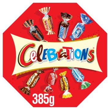Celebrations Uitdeelchocolade 385g