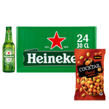 Heineken Krat en Borrelnoten