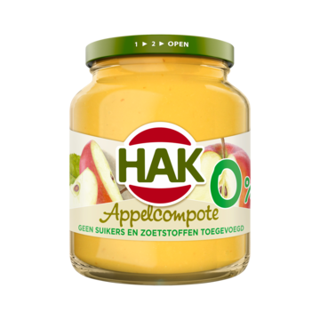 Hak Appelcompote 0% 350g