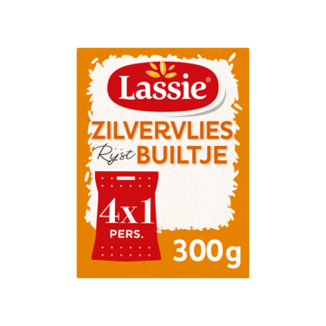 Lassie Builtjes Zilvervliesrijst 300g