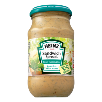 Heinz Sandwich spread fijne tuinkruiden 300g