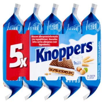 Knoppers Wafel 5-Pack 125g
