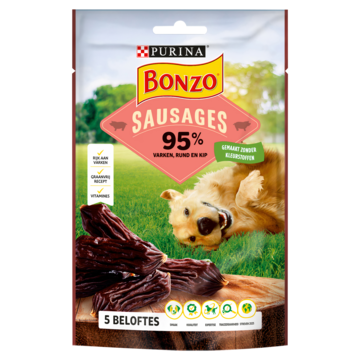 PURINA® Bonzo® Sausages 70g