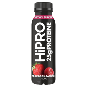 HiPRO Proteïne Drink Framboos Aardbei 300ml
