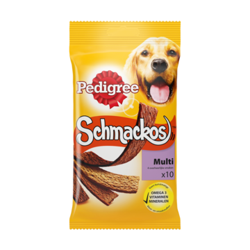 Pedigree Schmackos Multi 10 Stuks 86 G Bij Jumbo pedigree kopen in de aanbieding