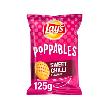 Lay's Poppables Sweet Chilli Chips 125gr