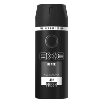 Axe Bodyspray Deodorant Black 150 Ml Bij Jumbo axe kopen in de aanbieding