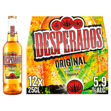 Desperados Original Bier Partypack Fles 12 x 250ml