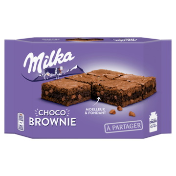 Milka Choco Brownie Chocolade Cakejes 220g