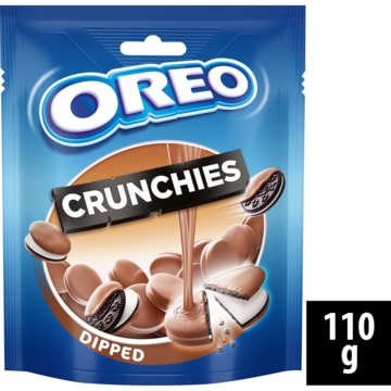 Oreo Crunchies Koekjes Melkchocolade 110g