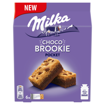 Milka Choco Brookie Koekjes 6 Stuks 132g