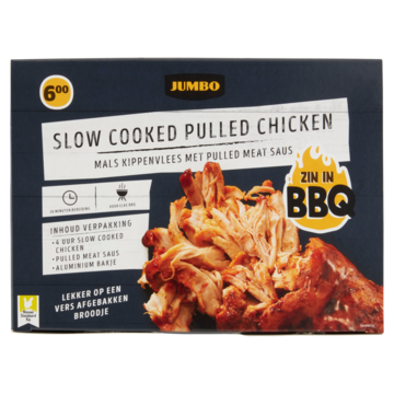 Jumbo Slow Cooked Pulled Chicken 410g