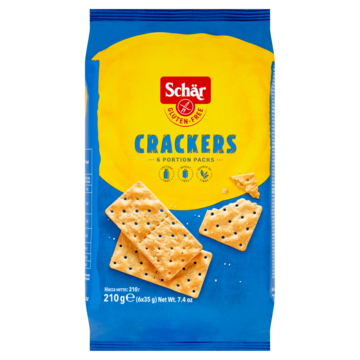 Schar Crackers Glutenvrij 6 x 35g