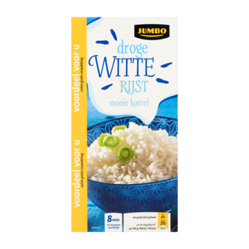Droge Witte Rijst Voordeel 1kg - Wereldkeukens, kruiden, pasta en — Jumbo Supermarkten