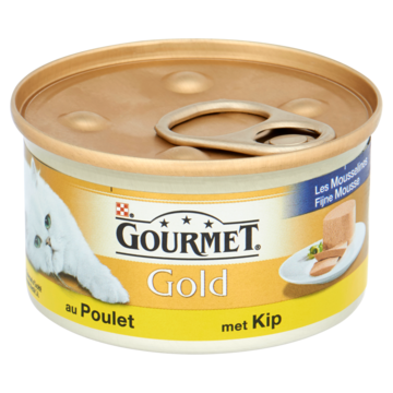 PURINA® Gourmet Gold Mousse met Kip 85g