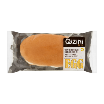 Qizini Wit Broodje Scharrel Ei 100g