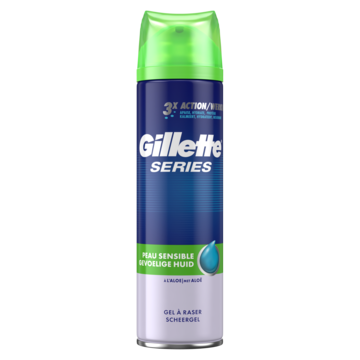 Gillette Series Gevoelige Huid Scheergel Voor Mannen 200 ml