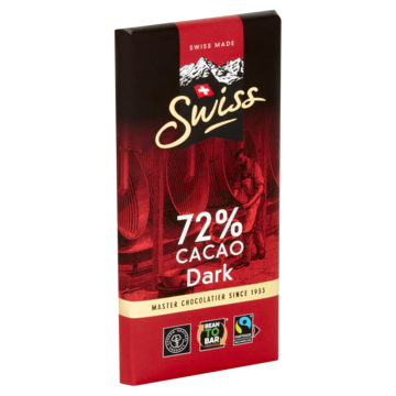 Swiss 72% Cacao Dark 100g