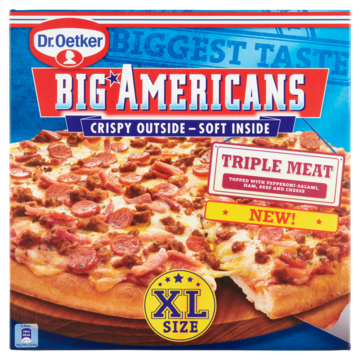 Dr Oetker Big Americans Triple Meat Xl Size 565g Bestellen Diepvries Jumbo Supermarkten Dr Oetker Big Americans Triple Meat Xl Size 565g Bestellen Diepvries Jumbo Supermarkten