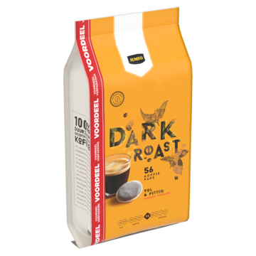 Jumbo Dark Roast Koffiepads Voordeelverpakking 56 Stuks