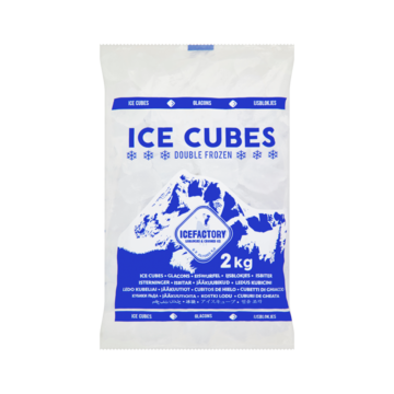 Icefactory IJsblokjes Double Frozen 2kg