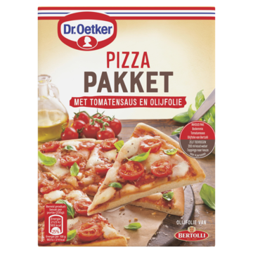 Dr. Oetker Pizza Pakket met Tomatensaus en Olijfolie 615g