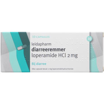 Diarreeremmer capsules 2 mg, 10 stuks