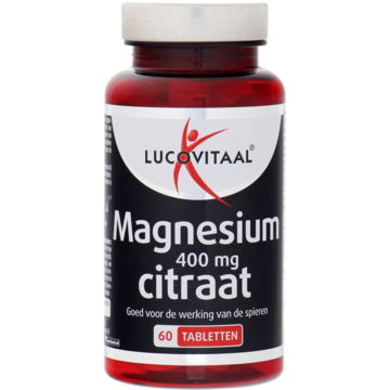 Lucovitaal - Magnesium 400 mg tabletten - 60 Stuks