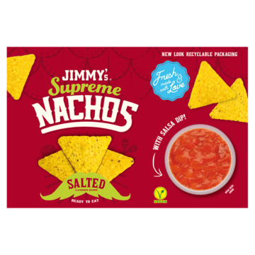 Jimmyapos s Supreme Nachos Salted Flavoured
