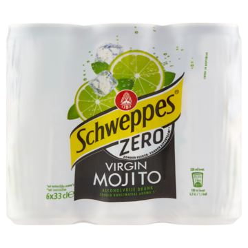Schweppes Zero Virgin Mojito 6 x 33cl
