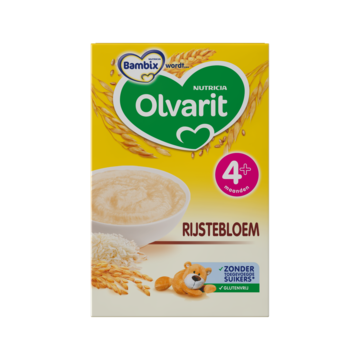Olvarit Rijstebloem 4+ Maanden 200g