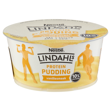 Lindahls Protein Pudding Vanillesmaak 150g